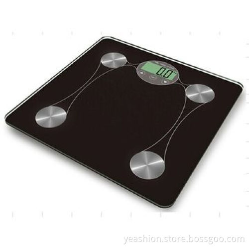 Digital Body Fat Weighing Scale, Backlight LCD Display/Calories/Body Fat/Muscle/One Rate & BMI